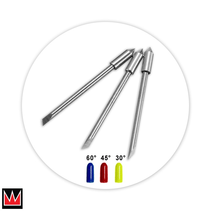 Graphtec Compatible Vinyl Cutter Blades | 30° 45° 60° Hawaii